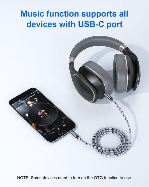 SNSNHI Aux Cord, Nylon Braided 3.5mm Audio Cable Aux Cable 1/8 Audio Cable 3.5mm Male to Male Aux Cord for Car,Headphones,Speaker,Soundbar -20FT...