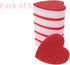 Heart Shaped Sponge, Dual-Sided Kitchen Scrubber for Washing Dishes, Pots, Pans and General Household Cleaning, Pink (6 Pack)...