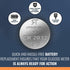Rome Tech for Blood Glucose Monitor CR2032 Batteries Compatible with Contour Next, Next EZ, Next Gen, Plus ELITE, Plus One- CR 2032 Battery For Gl...