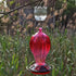 Glass Ant Moat for Hummingbird Feeder - 3 OZ Clear Tulip Insect Guard with Large Capacity...