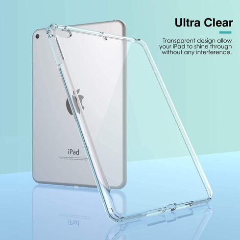ORIbox Clear Case for iPad Mini 5 (2019) - 7.9 inch, TPU Back Cover...