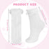 2 Pairs Women Frilly Socks Women's Lace Ruffle Ankle Socks White Lace Ankle Socks Princess Style Dress Socks for Women Girls...