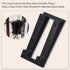 Video Doorbell Vinyl Siding Mounting/Adapter Angle Adjustment Plate W/Hardware, for Ring 2, Ring 3, Ring 3 Plus Video Doorbell fit Standard Style ...