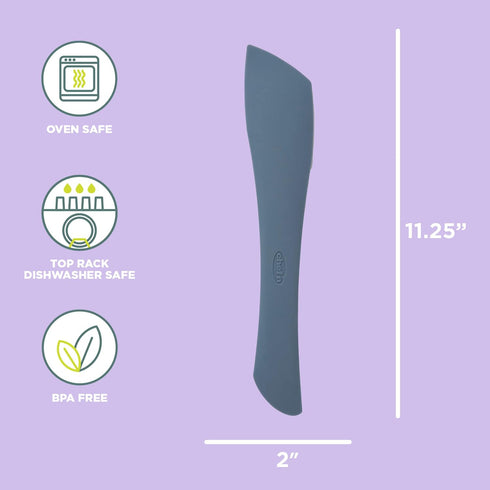 Chef'n 103-976-335 Switchit Double Sided Spatula, Small, Vintage Indigo...