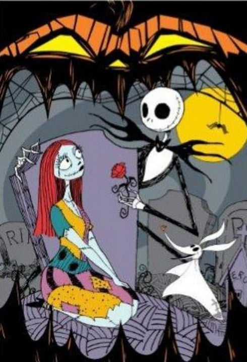 Disney Nightmare Before Christmas Throw Scare House Micro Raschel Blanket Halloween Pumpkin...