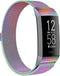 ZWGKKYGYH Compatible with Fitbit Charge 3 and Fitbit Charge 4 Bands for Women Men, Stainless Steel Mesh Metal Band Magnetic Replacement Accessorie...