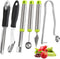 Openfly Vegetable Corer Tool, 6 Pcs Stainless Steel Fruit and Vegetable Corer Tools for Home Kitchen Cherry Pear Jujube Zucchini Chili...