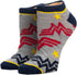 Bioworld Wonder Woman Ankle Socks 5-Pack for Women...