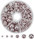 PH PandaHall 690pcs 6 Sizes Flat Pearls for Nails Flat Back Pearl Cabochon Glue on Pearls for Cup Shoes Scrapbooking Embellishment Wedding Dress P...