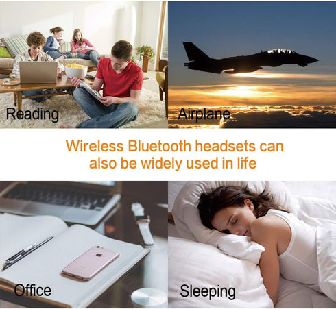 Sleep Earbuds, Ultra-Soft Comfortable Noise Isolating Earplugs Workout Headphones in-Ear Earphones w/Mic & Volume Control - Perfect for Side Sleep...