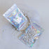100 Pieces Mylar Holographic Resealable Bags - 3 x 4" Smell Proof Bags, Foil Pouch for Party Favor Food Storage (Holographic Color, 3 x 4 Inch)...