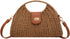 Orgone Summer Beach Woven Tote Bag, Straw Rattan Raffia Bucket Bag, Handmade Basket Handbag...