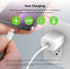Belkin 20W Wall Charger, USB-C Charger Block, Fast Charging Block for iPhone 15, 15 Plus, 15 Pro, 15 Pro Max, 14, 14 Pro, 14 Pro Max, 13, 13 Pro, ...