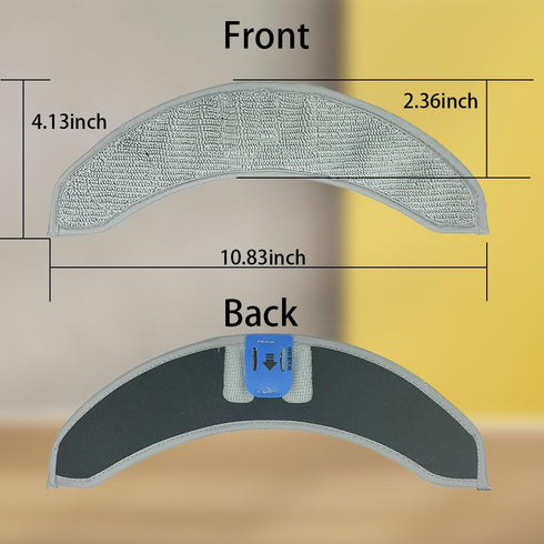 Ytaland 4 Pack Replacement Mop Pads for i-Robot Roomba Combo j7+/ j9+ Robot Vacuum Accessories (Not fits for Roomba j7/ j7+/ j9+), Microfiber Wash...