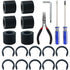 Rubber Roller Replacement, Retaining Rings for Cricut Repair Accessories, Complete Repair Kits with All Tools Compatible with Cricut Maker/Maker 3...