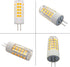 G4 LED Bulbs 110V-130V (Not Low Voltage 12V) G4 Bi-Pin Base Spotlight Lighting Dimmable 5W Warm White 3000K Replace 45W G4 Halogen Lamp, for Under...