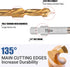 11 Pieces Screw Extractor Set, Metric Easy Out Bolt Extractor Set, Reverse Drill Bit Extractor Set for Removing Broken Screws, Bolts, and Studs...
