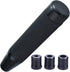 Arenbel Long Gear Shifter Knob Leather Covered Car Stick Shift Lever Alloy Handle Fit Most Manual Vehicles, Black...