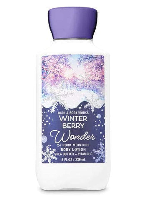 Bath and Body Works Winterberry Wonder Body Lotion 8 Ounce Full Size...