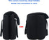 BOMKEE Camera Inserts Lens Padded Insert Liner DSLR SLR Protective Bag Camera Cube Roomy Case Waterproof Foldable pouch for Camera Lens Accessorie...