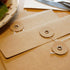 40 Pcs Kraft Paper Envelopes with String Tie Closure Project Pockets Document Organizer for Office Folder Booklet Bag, 4.53 x 6.7 inches (Brown)...