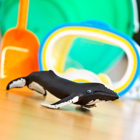 Safari Ltd. Humpback Whale Figurine - Detailed 7" Plastic Model Figure - Fun Educational Play Toy for Boys, Girls & Kids Ages 1+...
