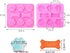 2-Pack Silicone Puppy Treat Molds, Puppy Dog Paw and Bone Cookie Cutters Baking Molds for Chocolate, Candy, Jelly, Biscuits, Cube, Dog Treats...