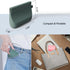 Silicone Headphone Organizer Wired Earbud Case Pouch, Portable Data Cable Organizer Case, Silicone Coin Purse Pouch Change Holder for Women and Me...
