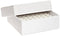 Globe Scientific 3090-1 Cardboard Storage Box for up to 2" Tall x 15mm Wide Tubes, 64 Place, 8x8 Format, 9x9 Format, 134mm Length, 134mm Width, 47...