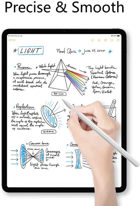 Stylus Pen Universal Touchscreen Active Stylus Digital Pen High Sensitivity Capacitive Pencil Active Pen with 1.9mm Ultra Fine Tips for iPad iOS a...