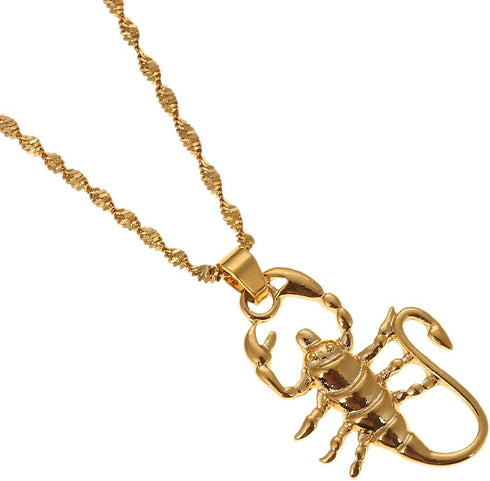 Scorpion Scorpio Zodiac Constellation Astrology Pendant Necklace...