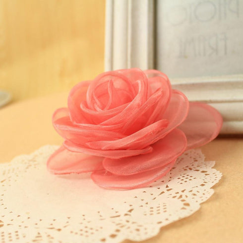 Women's Lovely Flower Hair Clip Rose Brooches | Brooches and Pins for Women | Flower Hair Clips | Hat Pins | Floral Hair clips | Flower Hair Clips...