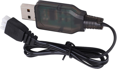 RC USB Charging Cable, RC Car Battery Charger 7.4V 1000mA Lipo Battery USB Charger Charging Cable for 1:16 Remote Control Car......