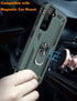 IKAZZ for Galaxy S21 Plus Case,Military Grade Shockproof Heavy Duty Protective Phone Cover Pass 16ft Drop Test with Magnetic Kickstand Car Mount H...