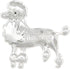 Enamel Floral Poodle Brooch Dog Pins for Backpacks Badges Clothing Bags Women Jewelry Gift...