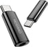 MOSWAG USB C to 3.5mm Headphone Adapter, Typc C to 3.5mm Aux Headphone Adapter, USB C to Aux Audio Zinc Alloy Adapter for Samsung GalaxyS23 S22 S2...
