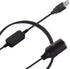 Apoi USB A Male to 12V Car Cigarette Lighter Socket Female Step Up Cable Inverter Converter for Lighters Driving Recorder and More-Black (1.96FT/0...