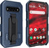 Case and Holster Combo Compatible with Kyocera DuraForce PRO 3 (E7200), Protective Case and Belt Clip Holster Combo with Handstrap, Kickstand and ...