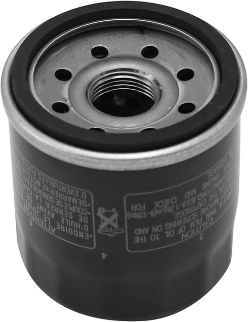 Oil Filter 5GH-13440-60-00 5GH-13440-61-00 Compatible with YAMAHA Motorcycle(Black)...