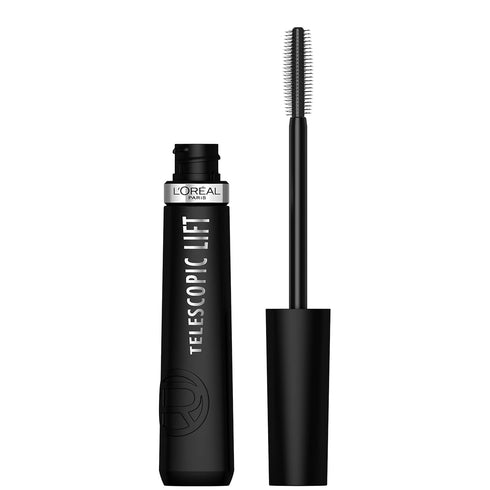 L’Oréal Paris Telescopic Lift Washable Mascara, Lengthening and Volumizing Eye Makeup, Lash Lift with Up to 36HR Wear, Black, 0.33 Fl Oz...