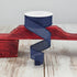 Solid Canvas Wired Edge Ribbon, 10 Yards (Navy Blue, 1.5 Inches)...