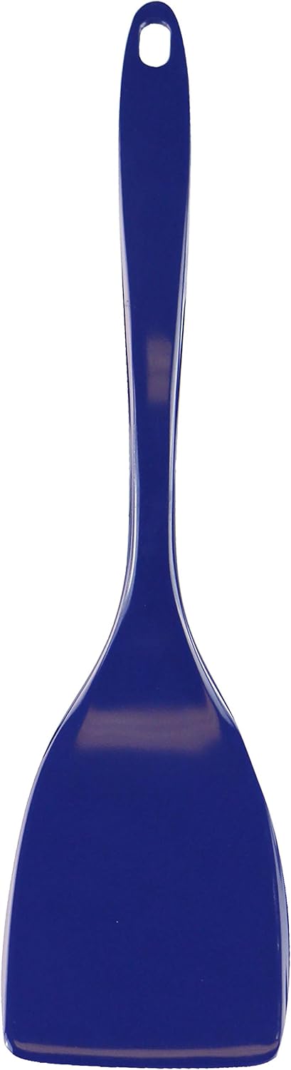 Spatula, Turner for Non-stick pans, Heat Resistant, BPA Free Melamine Utensil with Ergonomic Handle, 11 inch, Set of 6 by Reston Lloyd, Indigo...