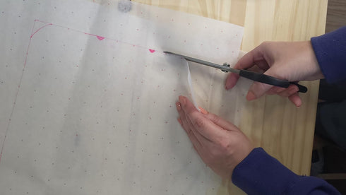 Red Dot Tracer HTC3210-1 – 46 Inches Wide, Non-Woven Precut Pattern Drafting Paper for Sewing, Copying, Altering, Designing & Scaling, 100% Polyes...