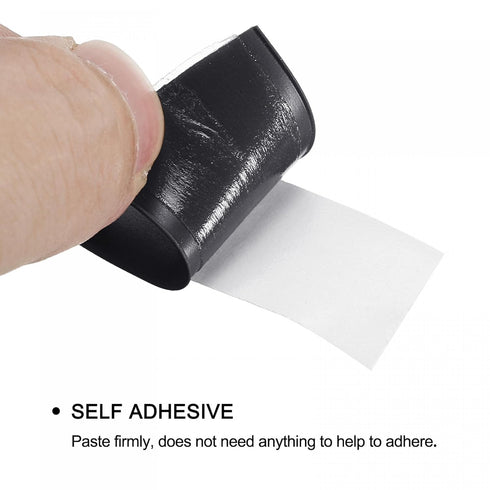 uxcell Waterproof Seal Caulk Strip Tape Self Adhesive 1.5"W x 10.5'L PVC Sealing Tape for Kitchen Bathroom Black 2Pcs...