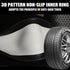 Car Steering Wheel Cover, Anti-Slip Leather Breathable Comfortable Automotive Steering Wheel Cover Protector Decoration for Men and Women, 15 Inch...