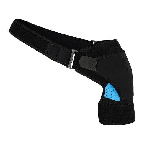 Shoulder Brace Arm Sling for Torn Rotator Cuff Support Compression and Stability Shoulder Harness Sleeve Wrap with Ice Pack Pocket - Fits Men and ...