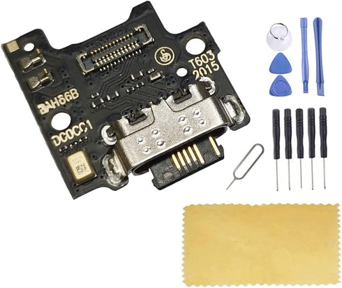 T799 Charging Port Dock Replacement Charger Port Board Connector Parts for TCL 10 Pro 6.47 Inches T799 (not fit for TCL 10 Plus Version)...