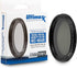 46mm ND Filter Ultimaxx 46mm ND2-ND400 Fader Variable Neutral Density Adjustable Lens Filter Dynamic ND Filter Optical Glass...