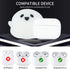 Compatible with Apple AirPods Pro 2nd/1st Generation Charging Case Cover with Cleaner Kit, Luminous 3D Halloween Ghost Funny Anime Soft Silicone P...
