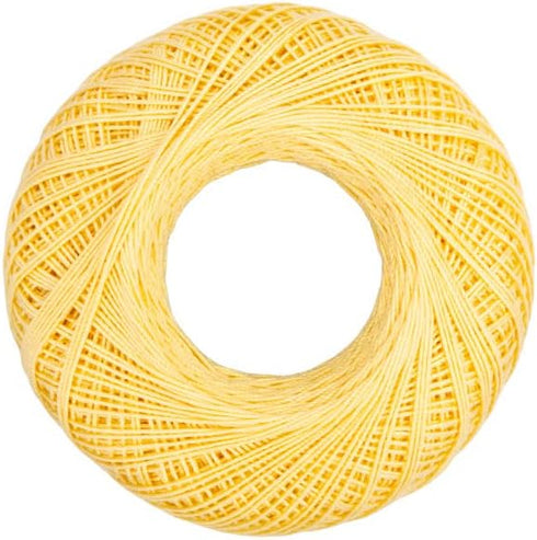 Aunt Lydia Classic Maize Crochet - 3 Pack of 350y/320m - Cotton - Gauge 10 - Crochet......